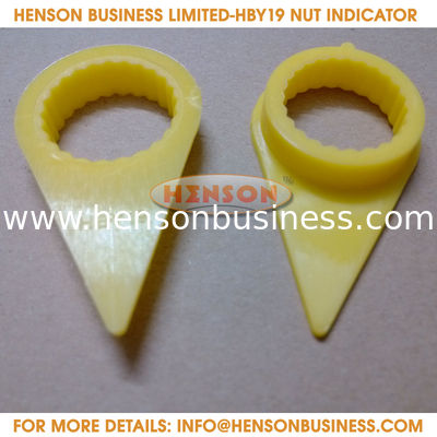 HENSON-HBY19 ユニバーサルホイールナットインジケーター/WHEEL SAFE/緩み止めホイールナットインジケーター